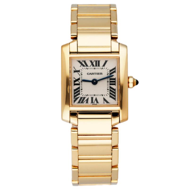 Cartier Tank Francaise w50002n2 gold|31mm